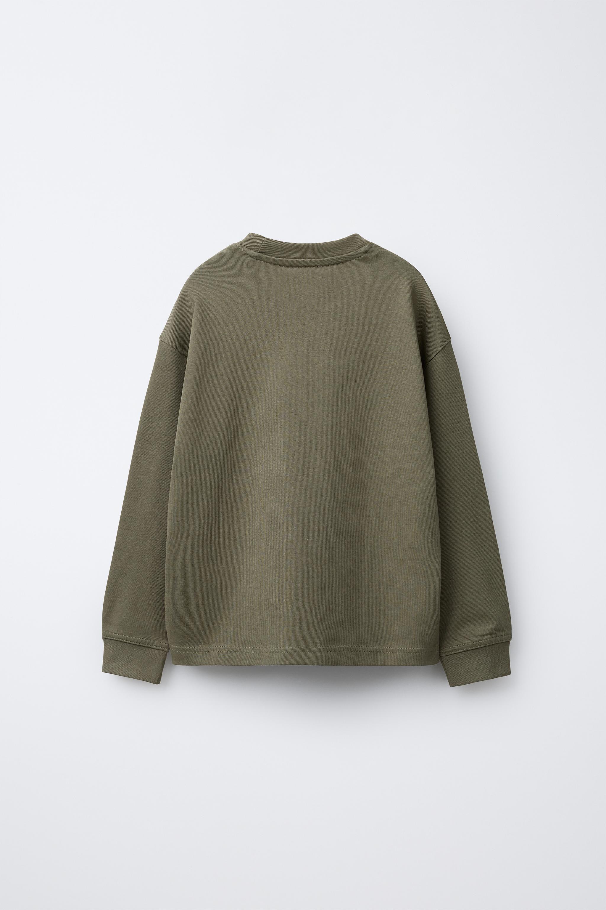 HEAVYWEIGHT EMBROIDERED TEXT T-SHIRT